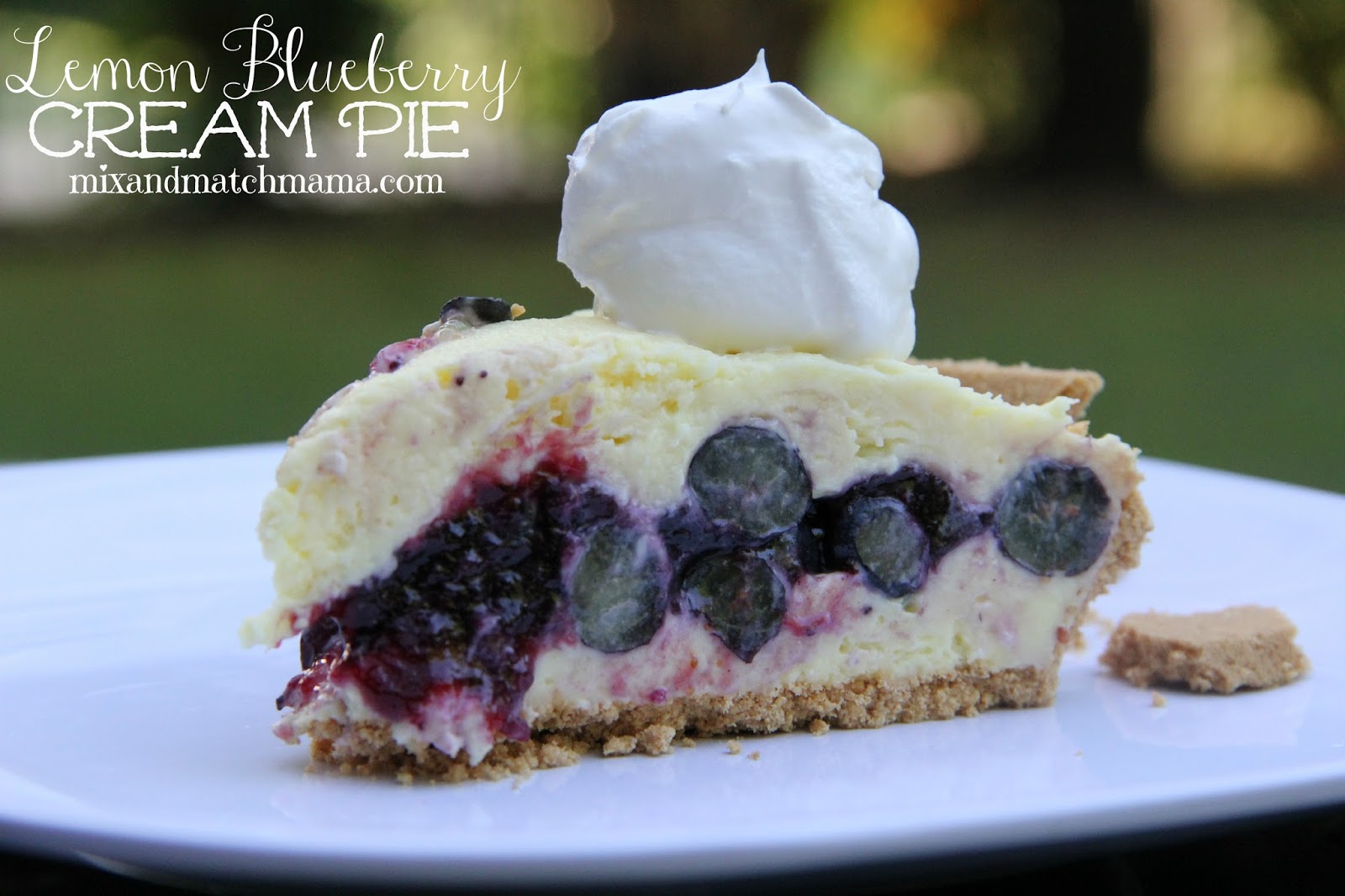 Lemon Blueberry Cream Pie Mix and Match Mama Bloglovin’